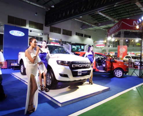 Lao Ford City at the Vientiane International Motor Expo 2017