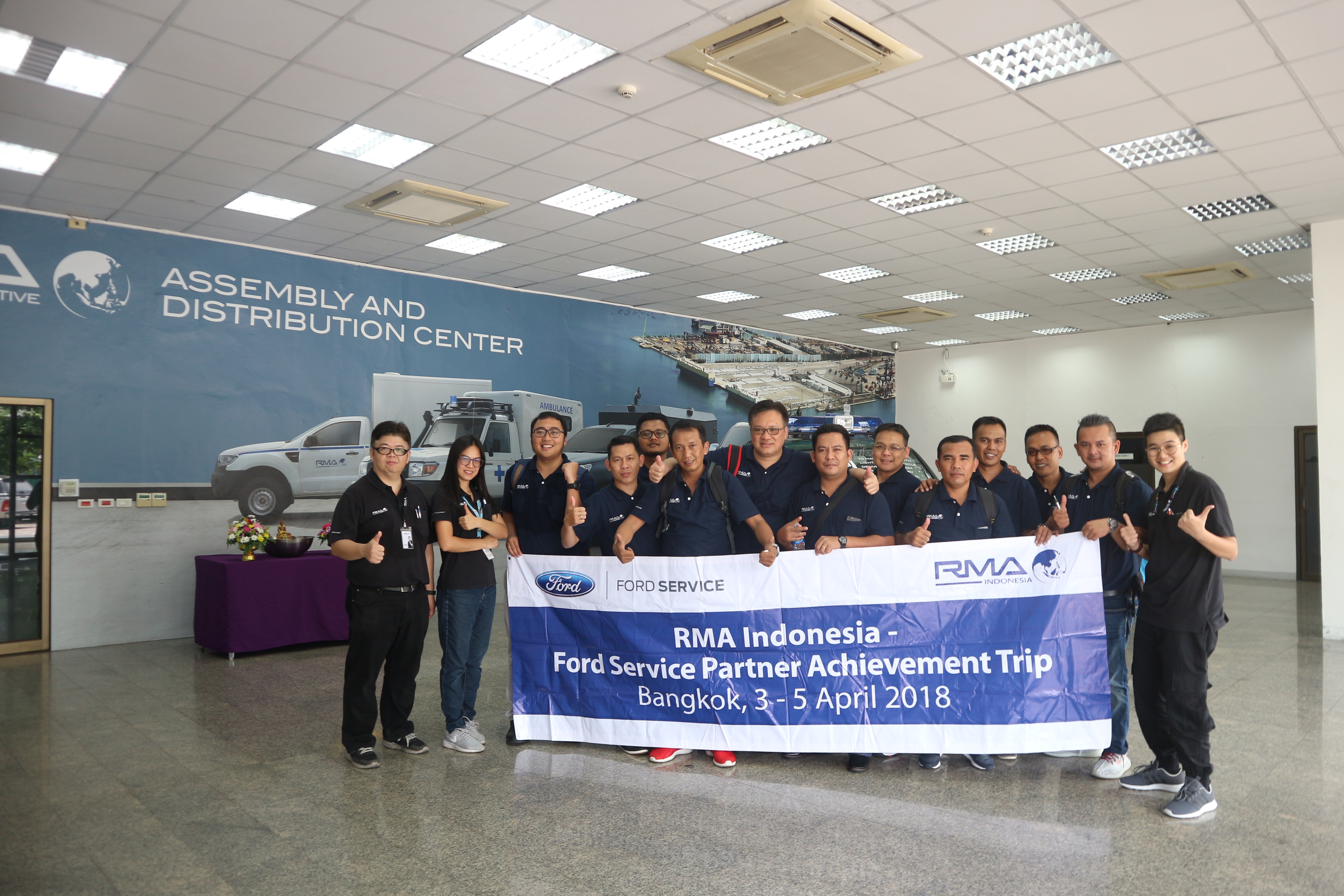 Best Of The Best Ford Rma Service Partner 2017 Celebrates With Trip To Bangkok Rma Group